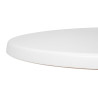 Tampo de mesa redonda branco - Ø 600mm - Bolero