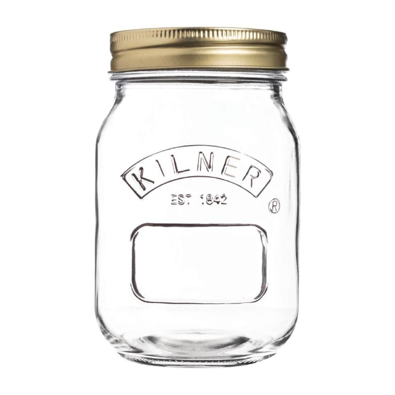Frasco de conservas com tampa de rosca - 500 ml - FourniResto - Fourniresto Frasco de conservas com tampa de rosca - 500 ml - FourniResto - Fourniresto
