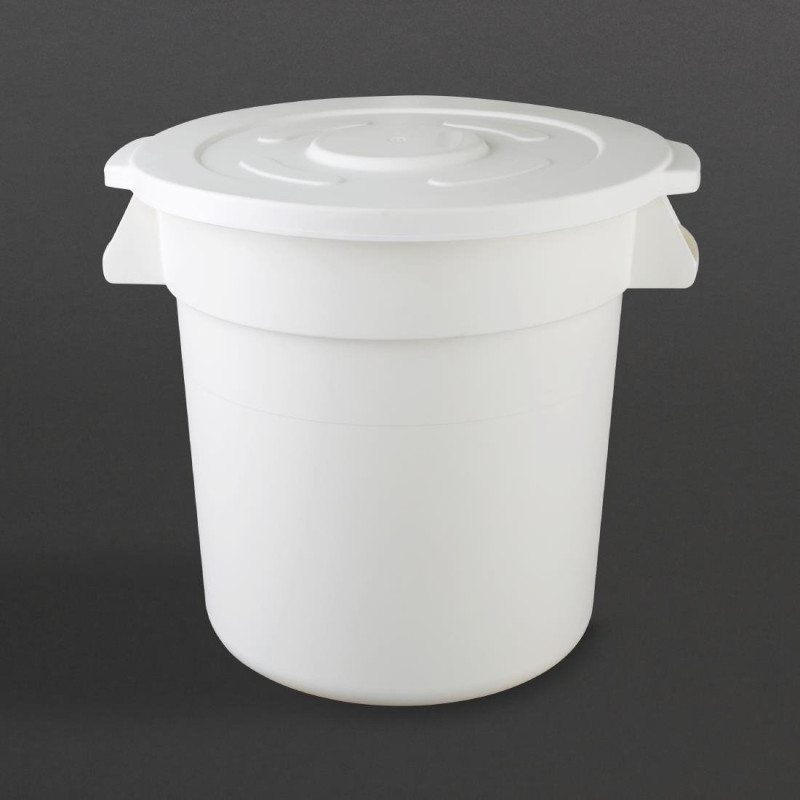 Contentor Redondo Branco 76L - Vogue - Fourniresto Contentor Redondo Branco 76L - Vogue - Fourniresto