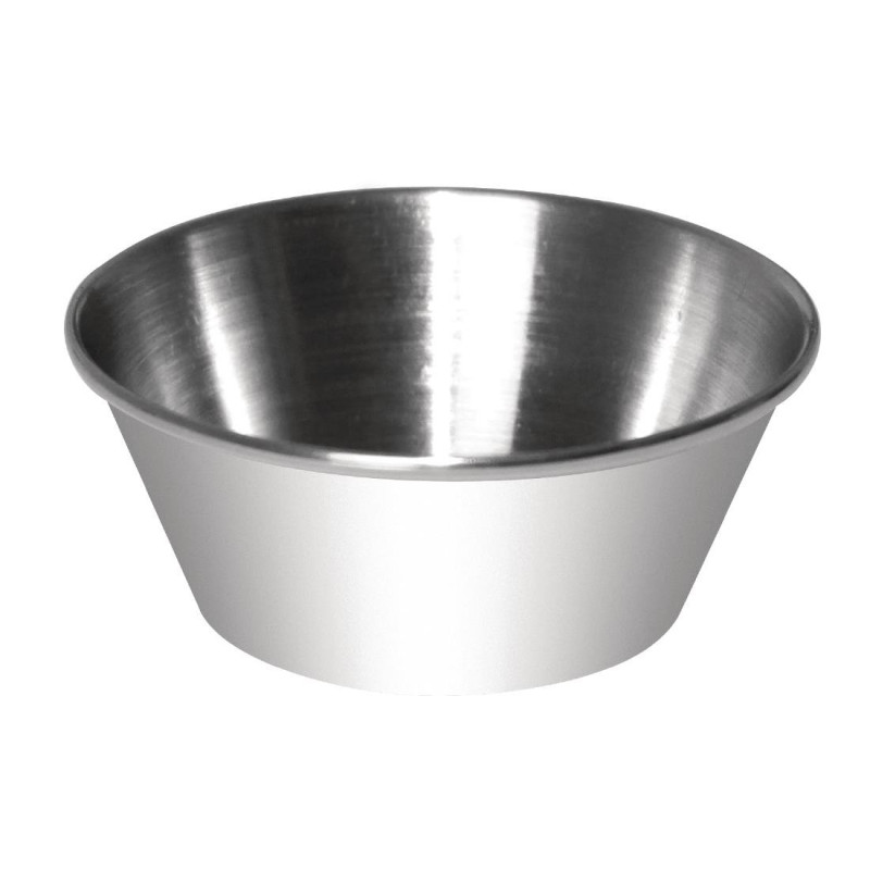 Recipientes de Molho em Aço Inoxidável - 45ml - Olympia - Fourniresto Recipientes de Molho em Aço Inoxidável - 45ml - Olympia - Fourniresto