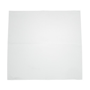 Guardanapos de papel para lanches brancos 1 dobra 330 x 330 mm - Pacote de 5000 - FourniResto