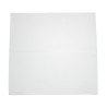 Guardanapos de papel para lanches brancos 1 dobra 330 x 330 mm - Pacote de 5000 - FourniResto