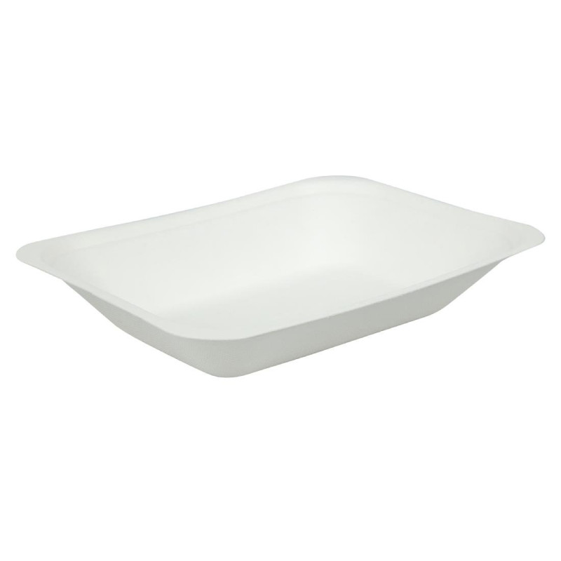 Barquetes de Batata Frita de Bagassa - P 175mm - Pacote com 500 - Vegware Barquetes de Batata Frita de Bagassa - P 175mm - Pacote com 500 - Vegware