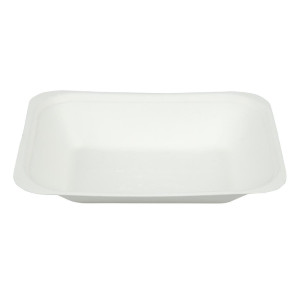 Barquetes de Batata Frita de Bagassa - P 175mm - Pacote com 500 - Vegware