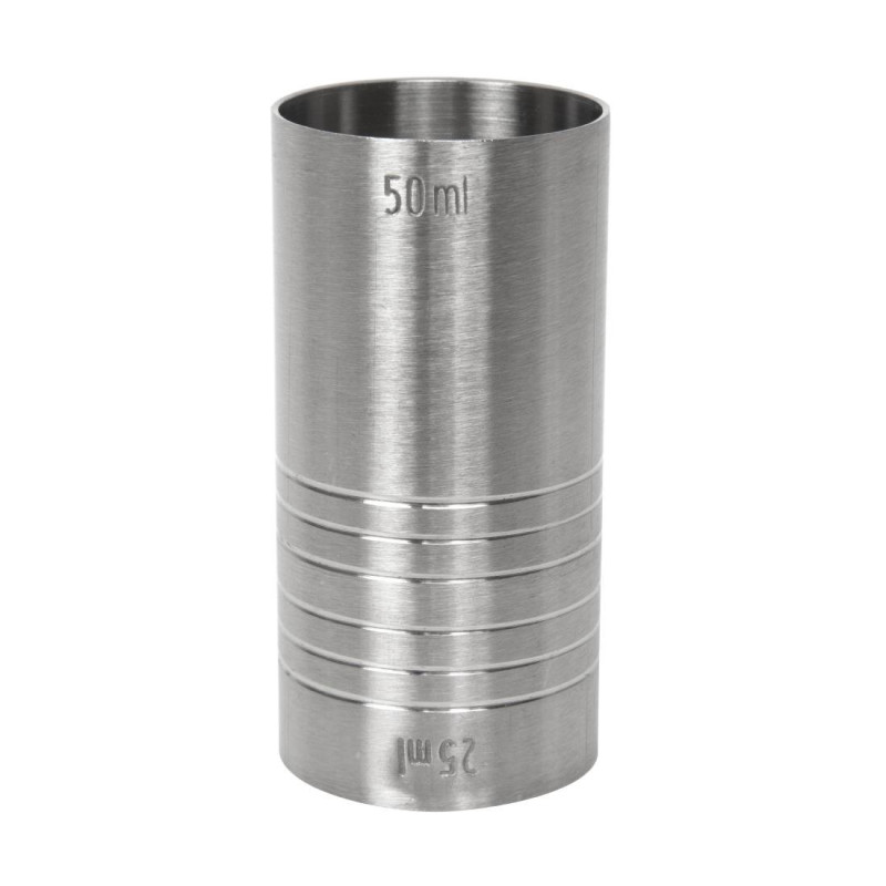 Medida de Barra de Tubo em Aço Inoxidável - 50ml - FourniResto - Fourniresto Medida de Barra de Tubo em Aço Inoxidável - 50ml - FourniResto - Fourniresto