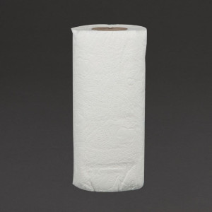 Papel Toalha Branco 2 Folhas - L 11,5 m - Pacote com 24 - Jantex