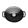 Cocotte Oval Preta - 5L - Vogue