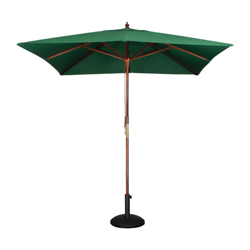 Guarda-sol Quadrado Verde - L 2500mm - Bolero Guarda-sol Quadrado Verde - L 2500mm - Bolero