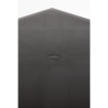 Mesa quadrada com pés de alumínio preto 750mm - Bolero - Fourniresto