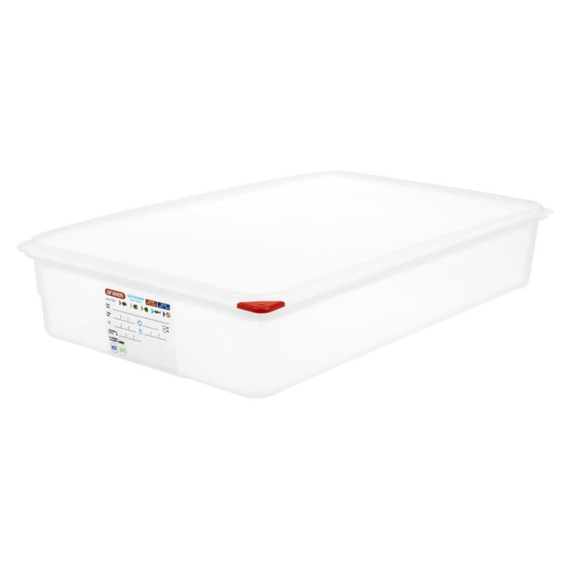 Caixa de alimentos GN1/1 - 13,7L - Conjunto de 4 - Araven - Fourniresto Caixa de alimentos GN1/1 - 13,7L - Conjunto de 4 - Araven - Fourniresto