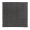 Mesa quadrada dobrável em vime - 600mm - Bolero - Fourniresto