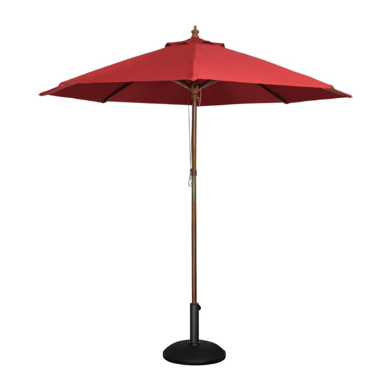 Guarda-sol Redondo Vermelho - 2,5 m - Bolero Guarda-sol Redondo Vermelho - 2,5 m - Bolero
