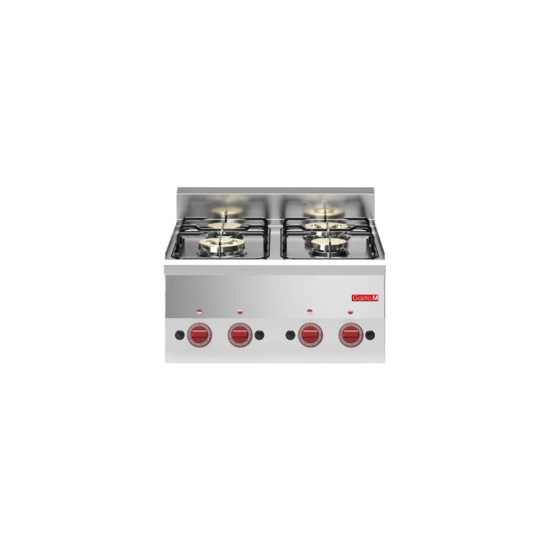 Sobre 4 queimadores a gás vivos para instalar prof 600 - Gastro M - Fourniresto Sobre 4 queimadores a gás vivos para instalar prof 600 - Gastro M - Fourniresto