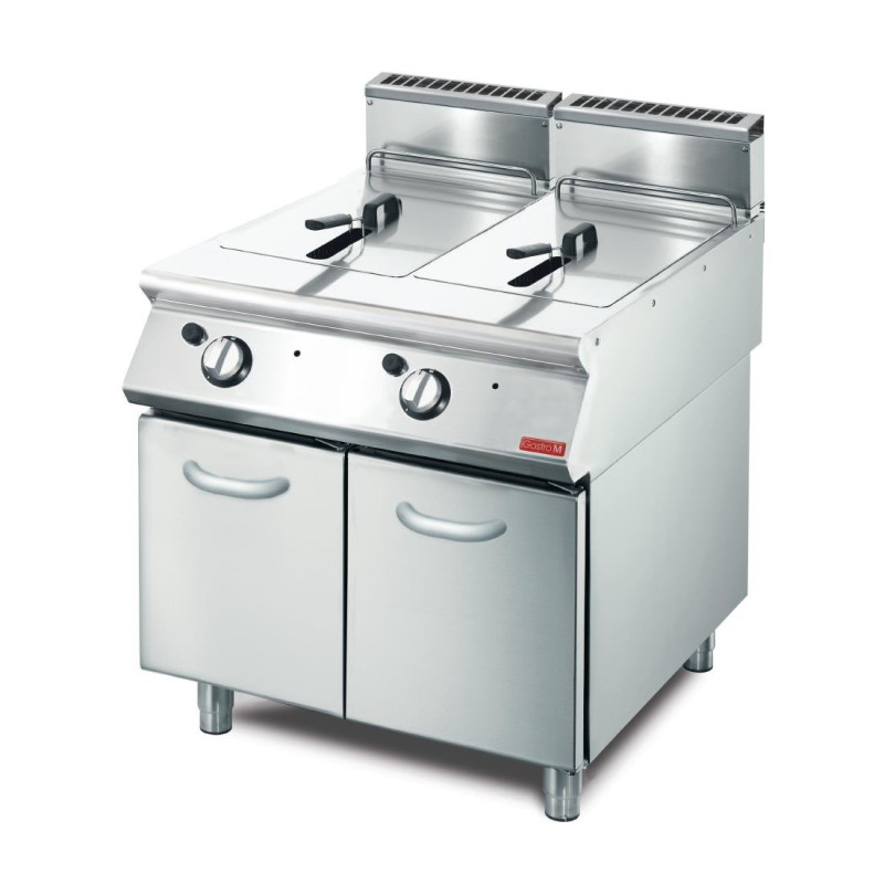 Fritadeira a Gás 2 x 13 L - L 700 mm - Gastro M Fritadeira a Gás 2 x 13 L - L 700 mm - Gastro M