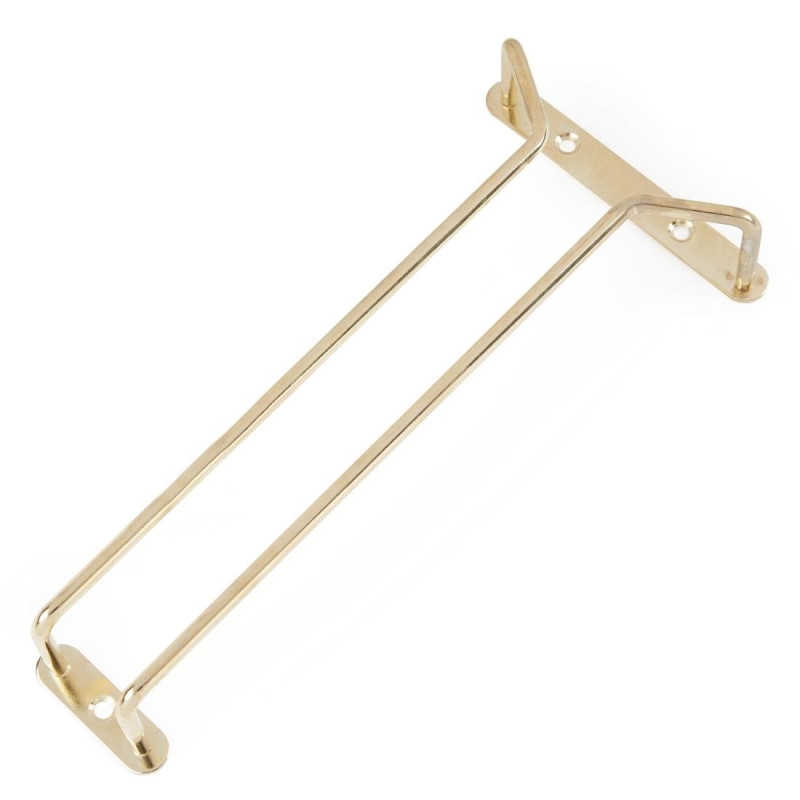 Suporte para copos de pé em latão 255mm - FourniResto - Fourniresto Suporte para copos de pé em latão 255mm - FourniResto - Fourniresto