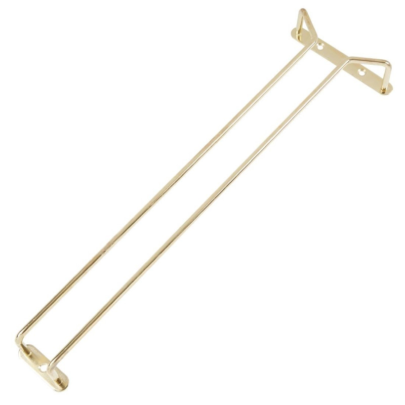 Suporte para copos de pé em latão 410mm - FourniResto - Fourniresto Suporte para copos de pé em latão 410mm - FourniResto - Fourniresto