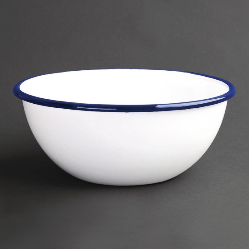 Tigela de aço esmaltado 155mm - Conjunto de 6 - Olympia - Fourniresto Tigela de aço esmaltado 155mm - Conjunto de 6 - Olympia - Fourniresto