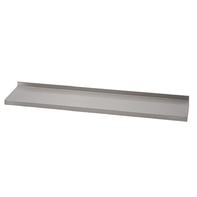 Prateleira de parede em aço inoxidável sem suportes L 1000 x P 400mm - Gastro M Prateleira de parede em aço inoxidável sem suportes L 1000 x P 400mm - Gastro M