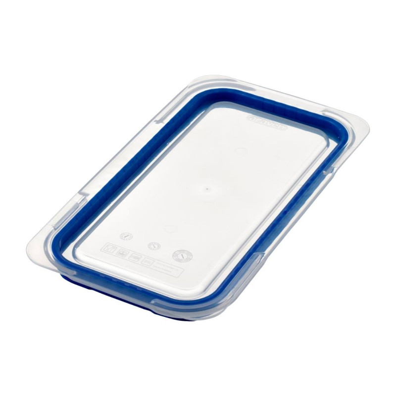 Tampa Azul em ABS sem BPA - GN 1/3 - Fourniresto Tampa Azul em ABS sem BPA - GN 1/3 - Fourniresto