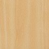Cadeira com encosto quadrado cor natural - Conjunto de 4 - Bolero - Fourniresto