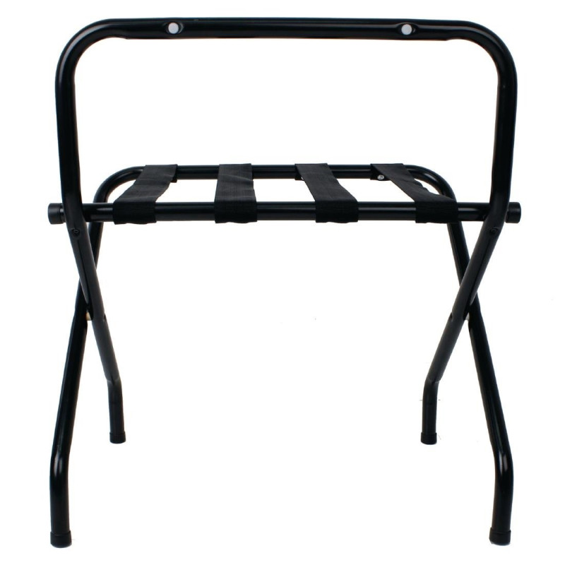 Suporte de bagagem dobrável preto - Bolero - Fourniresto Suporte de bagagem dobrável preto - Bolero - Fourniresto