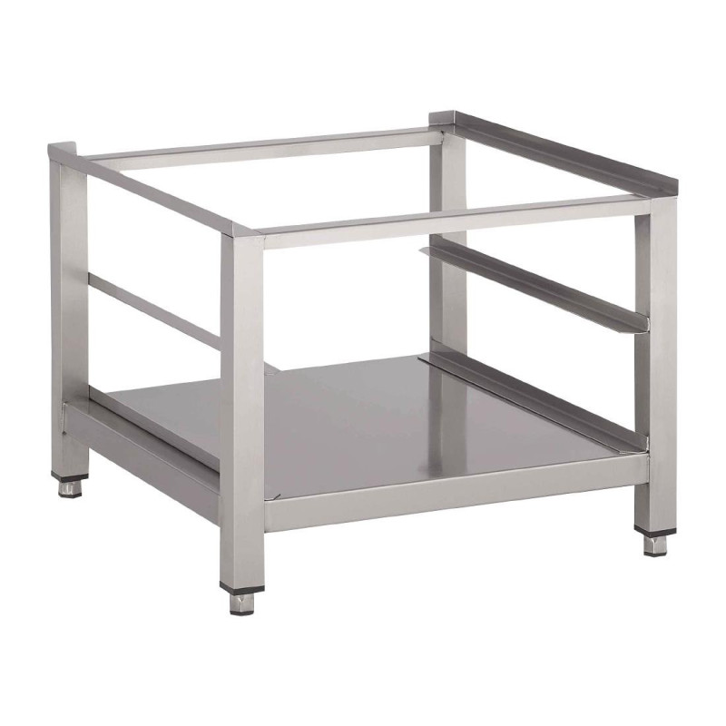 Suporte para lava-louças em inox com prateleira inferior - L 600 x P 600mm - Gastro M - Fourniresto Suporte para lava-louças em inox com prateleira inferior - L 600 x P 600mm - Gastro M - Fourniresto