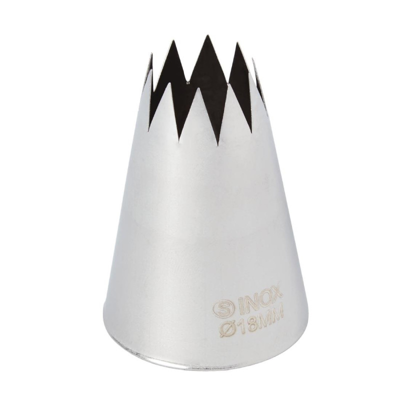 Soquete canelado de aço inoxidável 18mm - Schneider - Fourniresto Soquete canelado de aço inoxidável 18mm - Schneider - Fourniresto