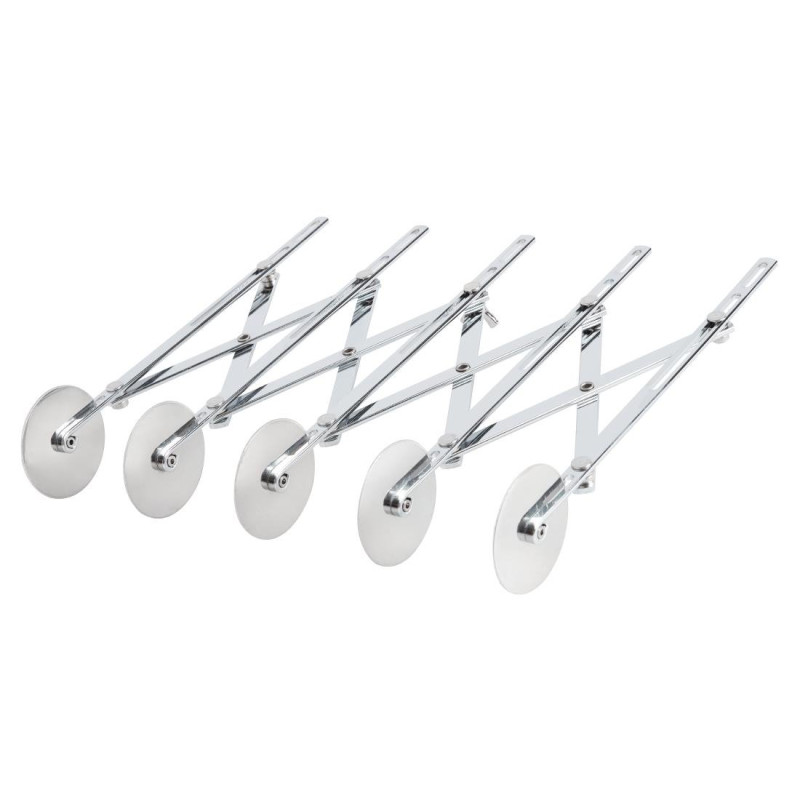 Rolo de corte multi-camadas extensível com 5 rodízios - Schneider - Fourniresto Rolo de corte multi-camadas extensível com 5 rodízios - Schneider - Fourniresto
