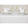 Toalha branca com faixa de cetim 1780 x 1780mm - Mitre Luxury - Fourniresto