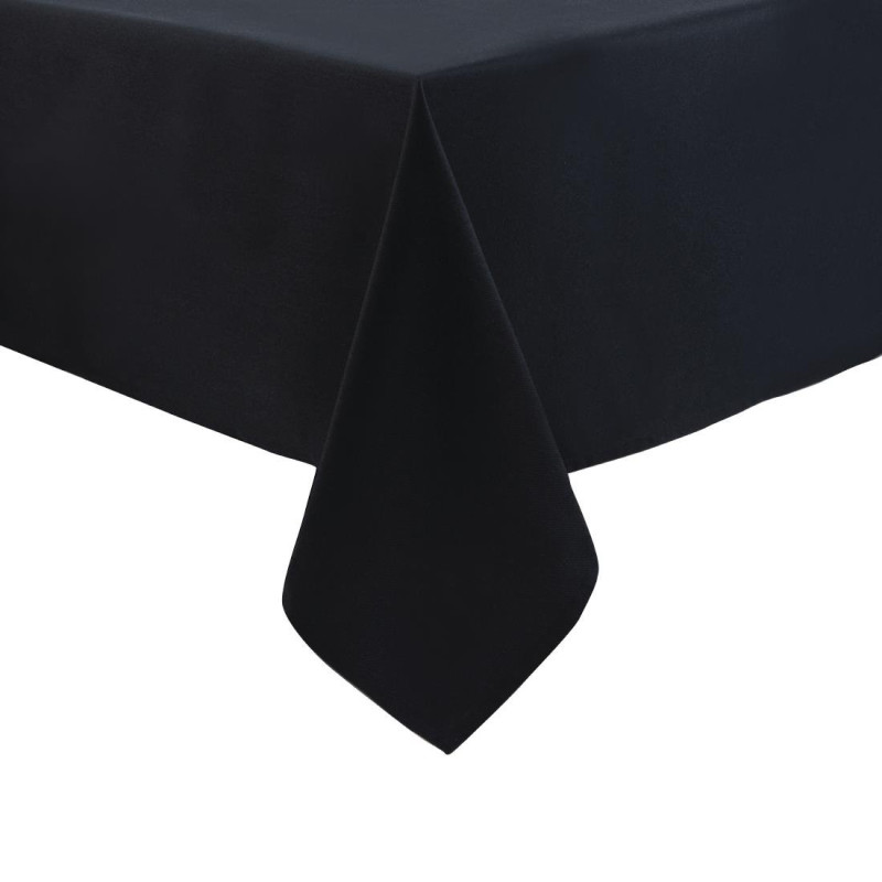 Toalha preta 1780 x 2750mm - Mitre Essentials - Fourniresto Toalha preta 1780 x 2750mm - Mitre Essentials - Fourniresto