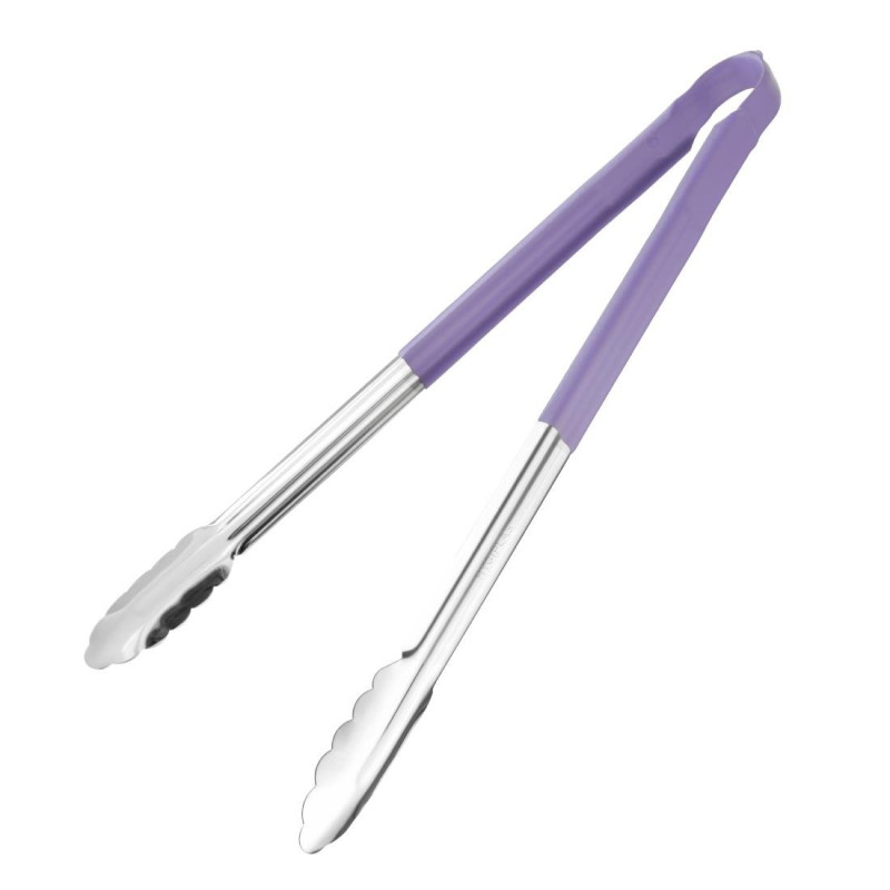 Pinça de serviço 405mm roxa - Vogue - Fourniresto Pinça de serviço 405mm roxa - Vogue - Fourniresto