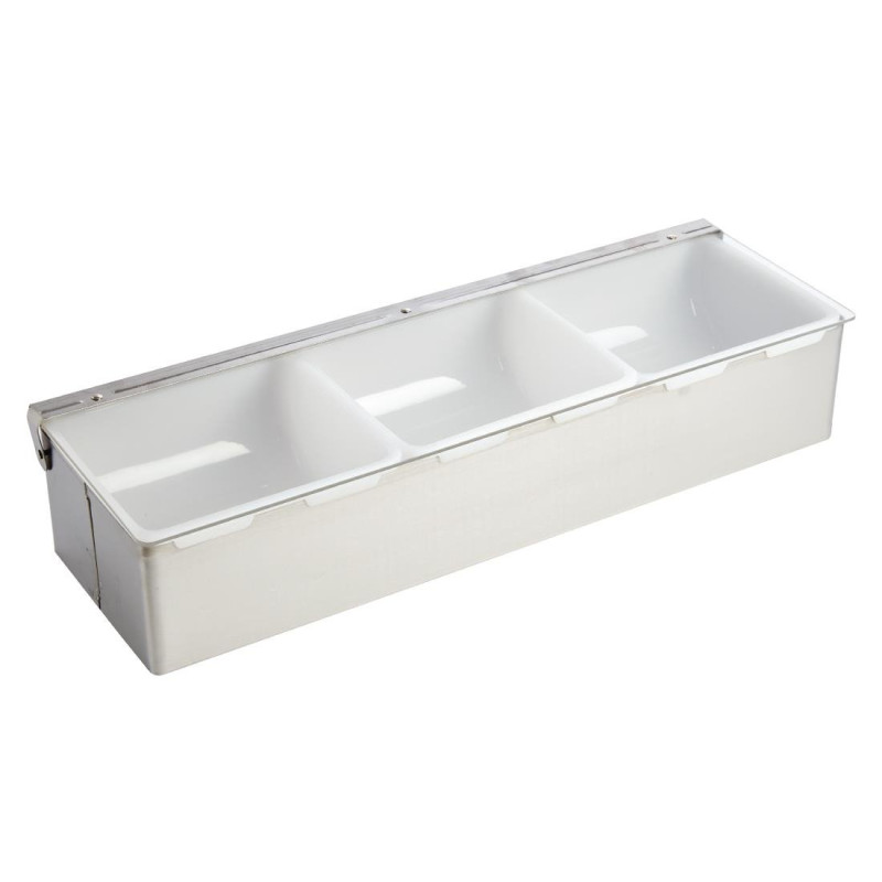 Caixa de Compartimentos - 3 x 950 ml - Olympia - Fourniresto Caixa de Compartimentos - 3 x 950 ml - Olympia - Fourniresto
