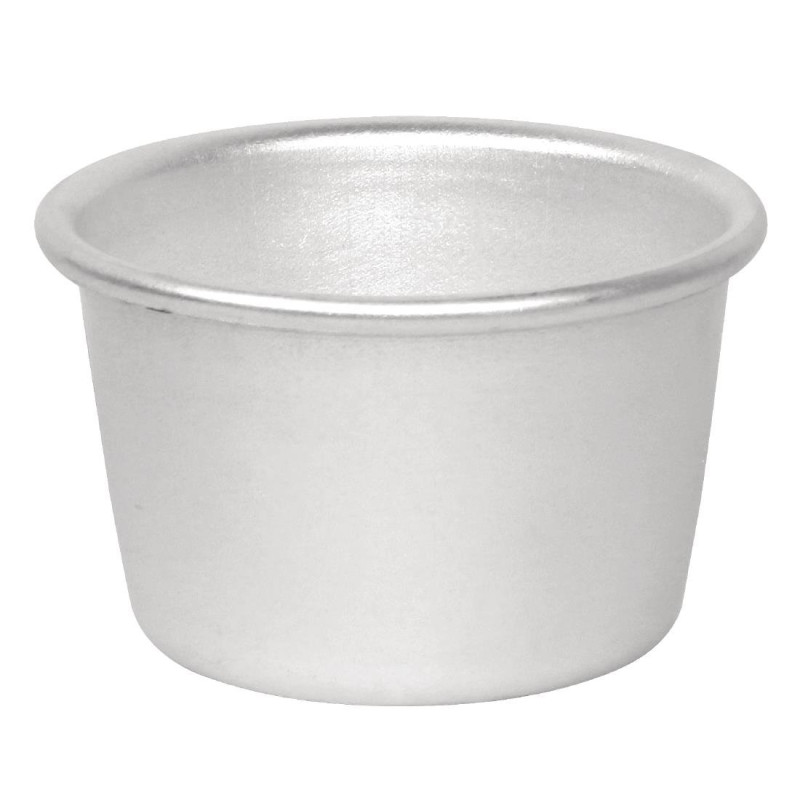 Aluminium Dariole Mould - 85ml - Vogue Aluminium Dariole Mould - 85ml - Vogue