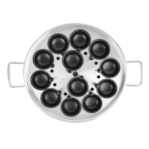 Escalfeta de ovos em alumínio - Ø 350 mm - Vogue