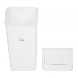 Caixote do Lixo com Tampa Basculante - 50 L - Scot Young