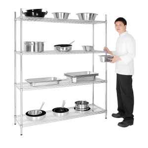 Estante Modular 4 Níveis - L 1525 x P 457mm - Vogue