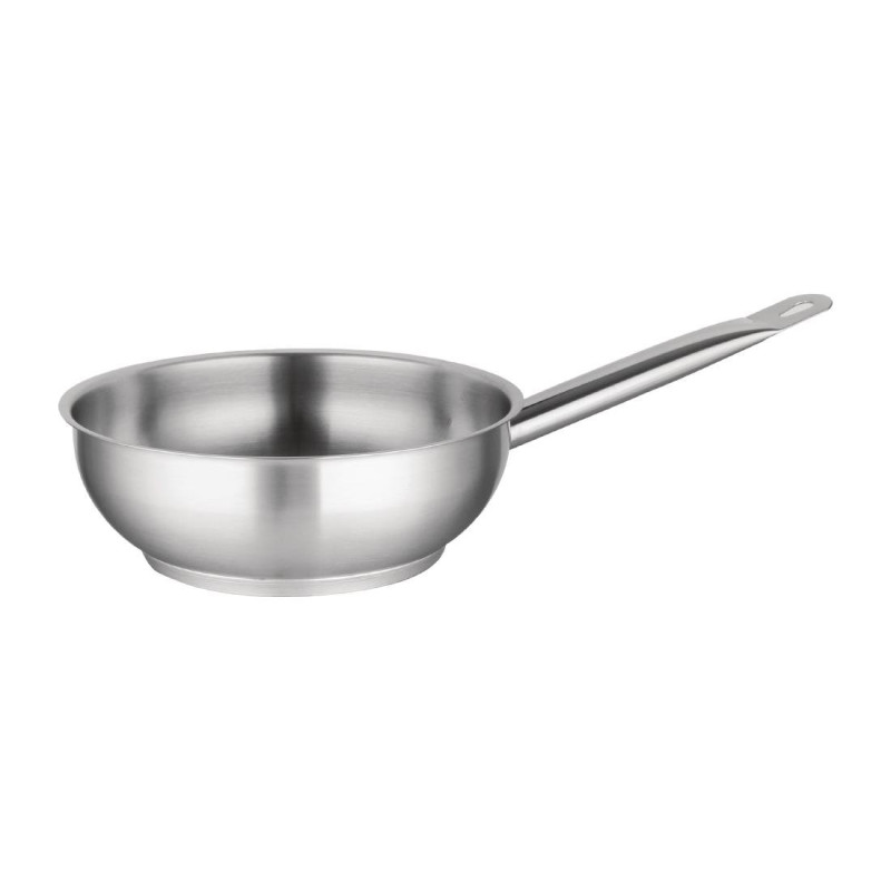 Salteadora em Aço Inoxidável - Ø 240 mm - Vogue Salteadora em Aço Inoxidável - Ø 240 mm - Vogue
