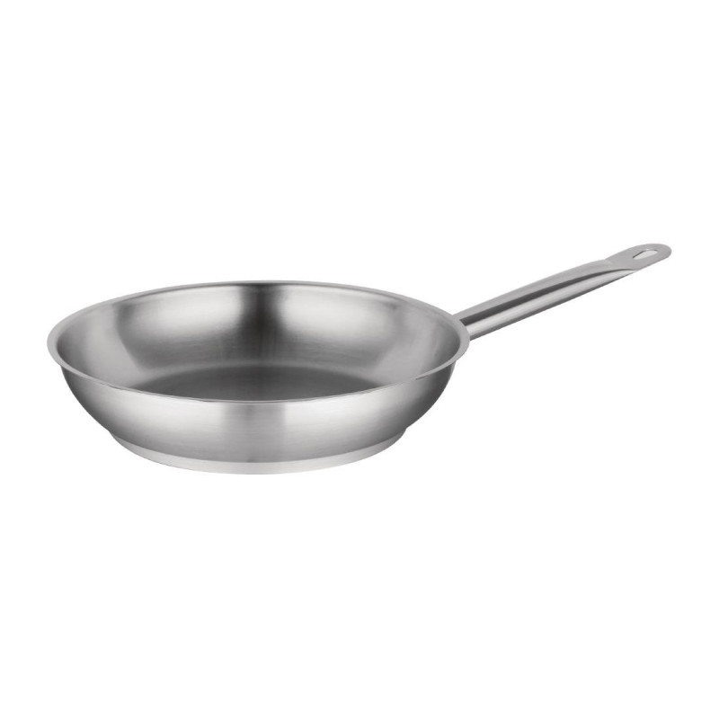 Frigideira de Indução em Aço Inoxidável - Ø 240mm - Vogue Frigideira de Indução em Aço Inoxidável - Ø 240mm - Vogue