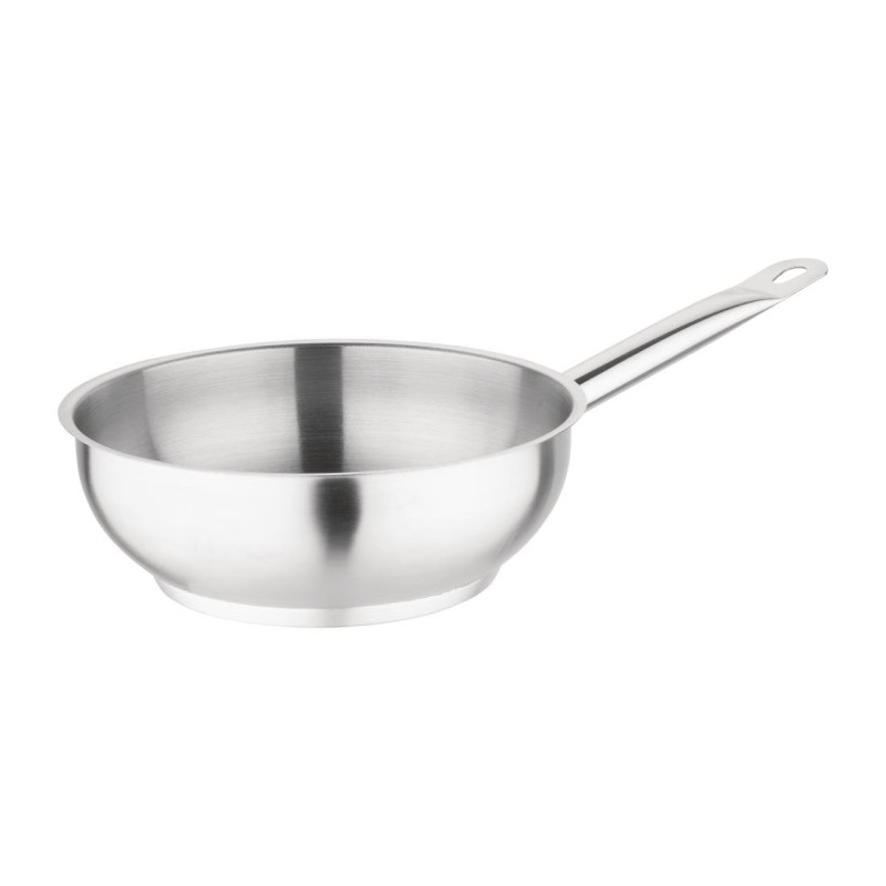 Salteadora em Aço Inoxidável - Ø 200mm - Vogue Salteadora em Aço Inoxidável - Ø 200mm - Vogue