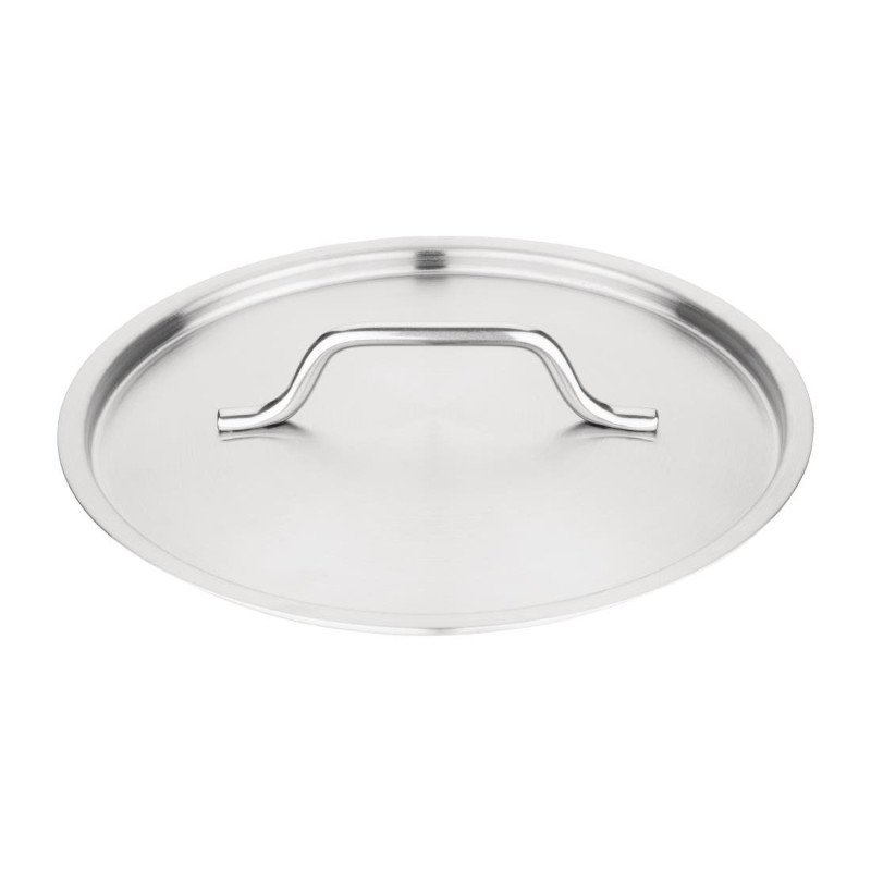 Tampa em Aço Inoxidável - Ø 240mm - Vogue Tampa em Aço Inoxidável - Ø 240mm - Vogue