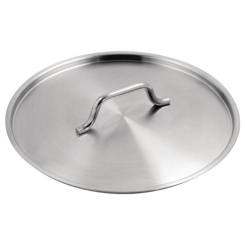 Tampa em Aço Inoxidável - Ø 320mm - Vogue Tampa em Aço Inoxidável - Ø 320mm - Vogue