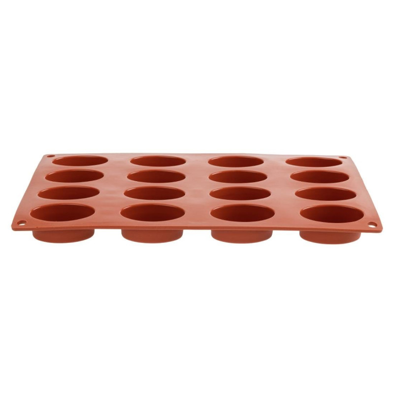 Forma de 16 ovais em silicone Formaflex - GN 1/3 - Pavoni Forma de 16 ovais em silicone Formaflex - GN 1/3 - Pavoni