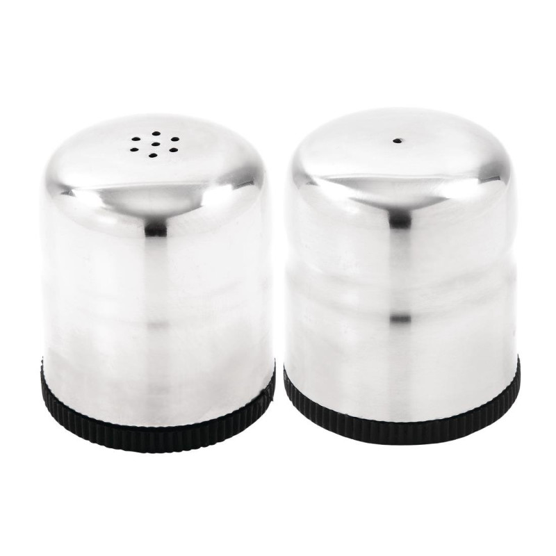Conjunto de mini saleiro e pimenteiro - 50 ml - Olympia - Fourniresto Conjunto de mini saleiro e pimenteiro - 50 ml - Olympia - Fourniresto