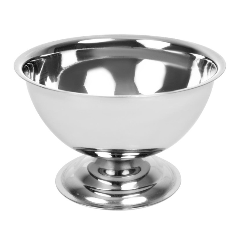 Taça de gelado em aço inoxidável Ø 89 cm - Olympia - Fourniresto Taça de gelado em aço inoxidável Ø 89 cm - Olympia - Fourniresto