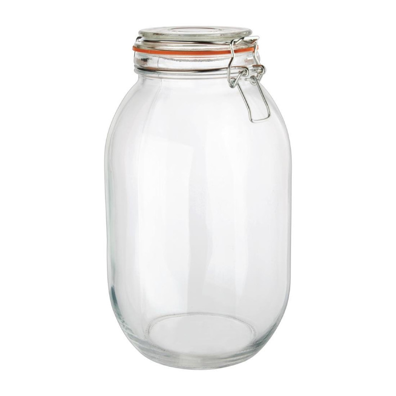 Bocal de conserva com clip 2L - Vogue - Fourniresto Bocal de conserva com clip 2L - Vogue - Fourniresto
