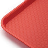 Tabuleiro Self-Service 305 X 415mm Vermelho - Olympia KRISTALLON - Fourniresto