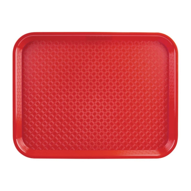Tabuleiro de Autoatendimento Vermelho 450 X 350mm - Olympia KRISTALLON - Fourniresto Tabuleiro de Autoatendimento Vermelho 450 X 350mm - Olympia KRISTALLON - Fourniresto