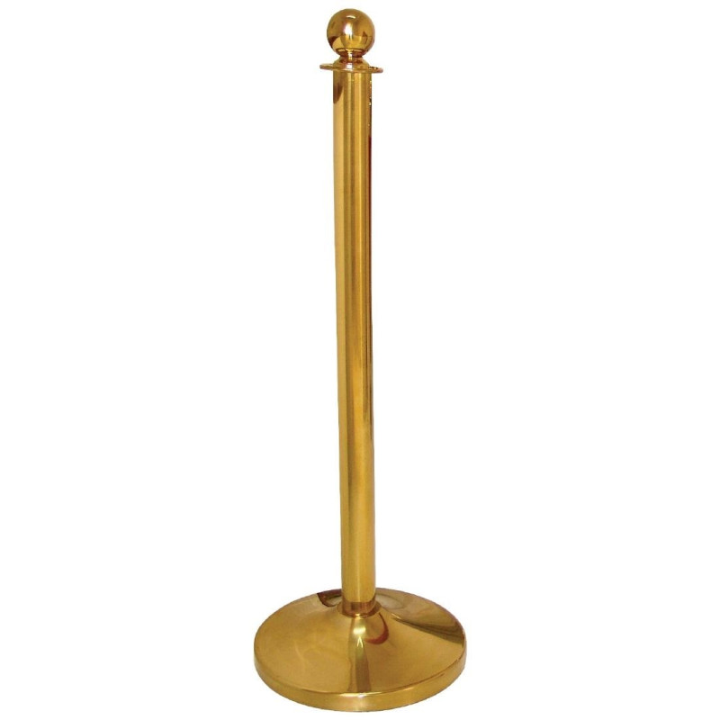 Poste de recepção em aço inoxidável com cabeça redonda - Bolero - Fourniresto Poste de recepção em aço inoxidável com cabeça redonda - Bolero - Fourniresto
