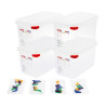 Caixa de alimentos GN1/4 4,3L - Araven - Fourniresto