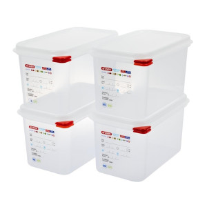 Caixa de alimentos GN1/4 4,3L - Araven - Fourniresto